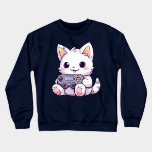 Kawaii Kitty Cat Crewneck Sweatshirt